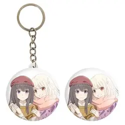 پیکسل خندالو مدل چیساتو و تاکینا انیمه لیکوریس ریکویل Lycoris Recoil کد 22984 به همراه جاکلیدی