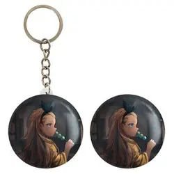 پیکسل خندالو مدل کورومی انیمه لیکوریس ریکویل Lycoris Recoil کد 22997 به همراه جاکلیدی