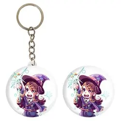 پیکسل خندالو مدل اکو انیمه جادوگران کوچک Little Witch Academia کد 22959 به همراه جاکلیدی