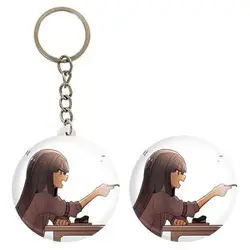 پیکسل خندالو مدل تاکینا انیمه لیکوریس ریکویل Lycoris Recoil کد 22963 به همراه جاکلیدی