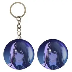 پیکسل خندالو مدل تاکینا انیمه لیکوریس ریکویل Lycoris Recoil کد 22965 به همراه جاکلیدی