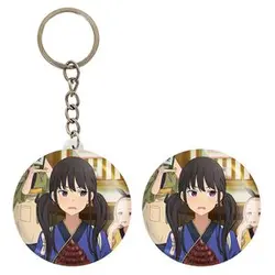 پیکسل خندالو مدل تاکینا انیمه لیکوریس ریکویل Lycoris Recoil کد 22966 به همراه جاکلیدی