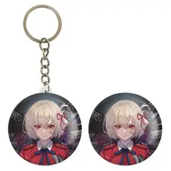 پیکسل خندالو مدل چیساتو انیمه لیکوریس ریکویل Lycoris Recoil کد 22968 به همراه جاکلیدی