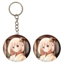 پیکسل خندالو مدل چیساتو انیمه لیکوریس ریکویل Lycoris Recoil کد 22967 به همراه جاکلیدی