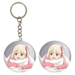 پیکسل خندالو مدل چیساتو انیمه لیکوریس ریکویل Lycoris Recoil کد 22979 به همراه جاکلیدی