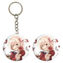 پیکسل خندالو مدل چیساتو انیمه لیکوریس ریکویل Lycoris Recoil کد 23005 به همراه جاکلیدی