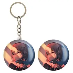 پیکسل خندالو مدل چیساتو انیمه لیکوریس ریکویل Lycoris Recoil کد 23032 به همراه جاکلیدی