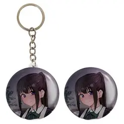 پیکسل خندالو مدل چیساتو و تاکینا انیمه لیکوریس ریکویل Lycoris Recoil کد 23039 به همراه جاکلیدی