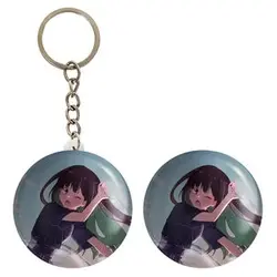 پیکسل خندالو مدل چیساتو و تاکینا انیمه لیکوریس ریکویل Lycoris Recoil کد 23022 به همراه جاکلیدی