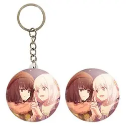 پیکسل خندالو مدل چیساتو و تاکینا انیمه لیکوریس ریکویل Lycoris Recoil کد 23000 به همراه جاکلیدی