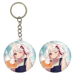 پیکسل خندالو مدل چیساتو انیمه لیکوریس ریکویل Lycoris Recoil کد 23030 به همراه جاکلیدی