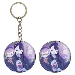 پیکسل خندالو مدل سوسی و اکو و جانسون انیمه جادوگران کوچک Little Witch Academia کد 22951 به همراه جاکلیدی