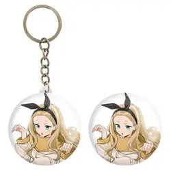 پیکسل خندالو مدل کورومی انیمه لیکوریس ریکویل Lycoris Recoil کد 22970 به همراه جاکلیدی