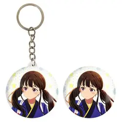 پیکسل خندالو مدل تاکینا انیمه لیکوریس ریکویل Lycoris Recoil کد 23058 به همراه جاکلیدی