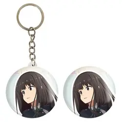 پیکسل خندالو مدل تاکینا انیمه لیکوریس ریکویل Lycoris Recoil کد 23055 به همراه جاکلیدی