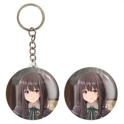 پیکسل خندالو مدل تاکینا انیمه لیکوریس ریکویل Lycoris Recoil کد 23069 به همراه جاکلیدی