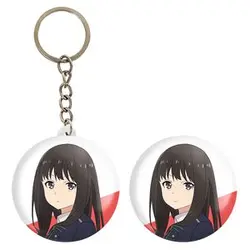 پیکسل خندالو مدل تاکینا انیمه لیکوریس ریکویل Lycoris Recoil کد 23082 به همراه جاکلیدی