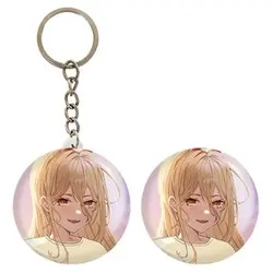 پیکسل خندالو مدل ماکیما انیمه مرد اره ای Chainsaw Man کد 23165 به همراه جاکلیدی