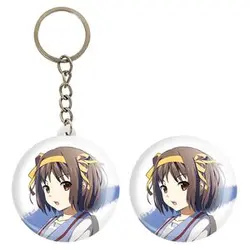 پیکسل خندالو مدل هاروهی انیمه ناپدید شدن هارومی سوزومیا The Disappearance of Haruhi Suzumiya کد 23134 به همراه جاکلیدی