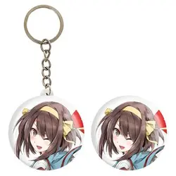 پیکسل خندالو مدل هاروهی انیمه ناپدید شدن هارومی سوزومیا The Disappearance of Haruhi Suzumiya کد 23146 به همراه جاکلیدی