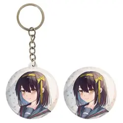 پیکسل خندالو مدل هاروهی انیمه ناپدید شدن هارومی سوزومیا The Disappearance of Haruhi Suzumiya کد 23158 به همراه جاکلیدی