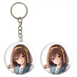 پیکسل خندالو مدل هاروهی انیمه ناپدید شدن هارومی سوزومیا The Disappearance of Haruhi Suzumiya کد 23164 به همراه جاکلیدی