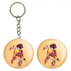 پیکسل خندالو مدل هاروهی انیمه ناپدید شدن هارومی سوزومیا The Disappearance of Haruhi Suzumiya کد 23161 به همراه جاکلیدی