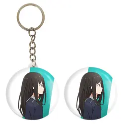 پیکسل خندالو مدل تاکینا انیمه لیکوریس ریکویل Lycoris Recoil کد 23088 به همراه جاکلیدی