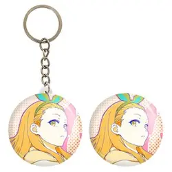 پیکسل خندالو مدل کورومی انیمه لیکوریس ریکویل Lycoris Recoil کد 23096 به همراه جاکلیدی