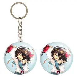 پیکسل خندالو مدل هاروهی انیمه ناپدید شدن هارومی سوزومیا The Disappearance of Haruhi Suzumiya کد 23114 به همراه جاکلیدی