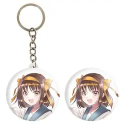 پیکسل خندالو مدل هاروهی انیمه ناپدید شدن هارومی سوزومیا The Disappearance of Haruhi Suzumiya کد 23120 به همراه جاکلیدی