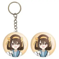 پیکسل خندالو مدل هاروهی انیمه ناپدید شدن هارومی سوزومیا The Disappearance of Haruhi Suzumiya کد 23123 به همراه جاکلیدی