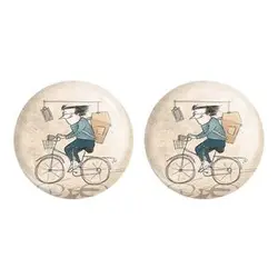 پیکسل خندالو مدل دوچرخه سواری کد 5425 به همراه مگنت