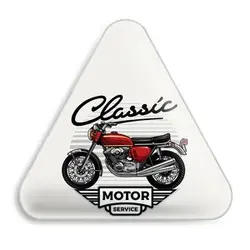 پیکسل خندالو طرح موتور سیکلت مدل مثلثی کد 10339