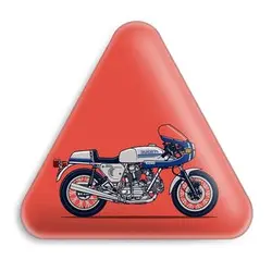 پیکسل خندالو طرح موتور سیکلت مدل مثلثی کد 10340