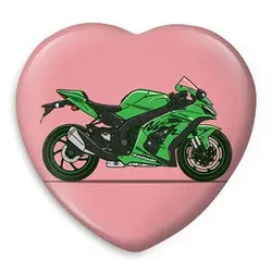 پیکسل خندالو طرح موتور سیکلت مدل قلبی کد 10338