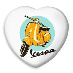 پیکسل خندالو طرح موتور سیکلت مدل قلبی کد 10341