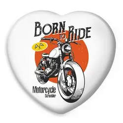 پیکسل خندالو طرح موتور سیکلت مدل قلبی کد 10342