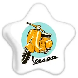 پیکسل خندالو طرح موتور سیکلت مدل ستاره ای کد 10341