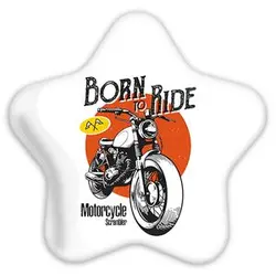 پیکسل خندالو طرح موتور سیکلت مدل ستاره ای کد 10342