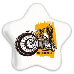 پیکسل خندالو طرح موتور سیکلت مدل ستاره ای کد 10344