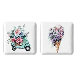 پیکسل خندالو مدل موتور گل فروش کد 52805297 مجموعه 2 عددی