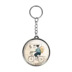 جاکلیدی خندالو طرح موتور سواری مدل دوطرفه کد 54255425