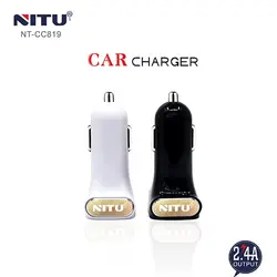 شارژر فندکی نیتو همراه با کابل میکرو مدل NITU NT-CC819