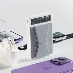 پاور بانک مگسیف 10000 میلی آمپر جووی مدل JOWAY JP510 MAGNETIC POWER BANK همراه با گارانتی معتبر