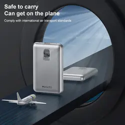 پاور بانک 10000 میلی آمپر یسیدو مدل YESIDO YP46 POWER BANK