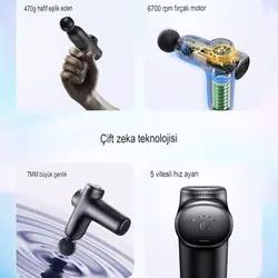 ماساژور تفنگی یسیدو YESIDO MG01 MASSAGE GUN