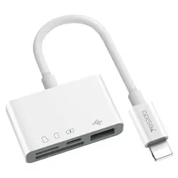 مبدل و هاب یسیدو YESIDO GS12 OTG ADAPTER