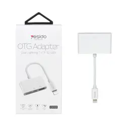 مبدل و هاب یسیدو YESIDO GS12 OTG ADAPTER