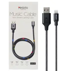 کابل موزیکال آیفون یسیدو مدل YESIDO CA-T6 Lightning